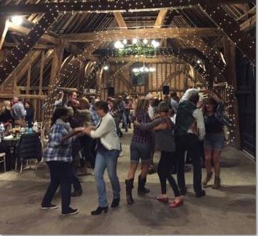Barn Dance Action In Africa