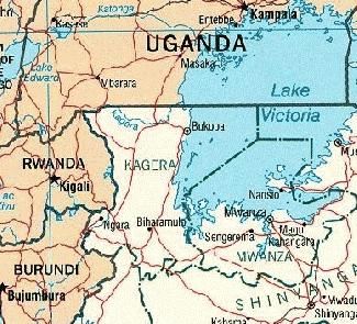 Map of Nyaishozi