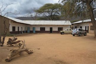 The original classroom/dormitory blocks, 2008