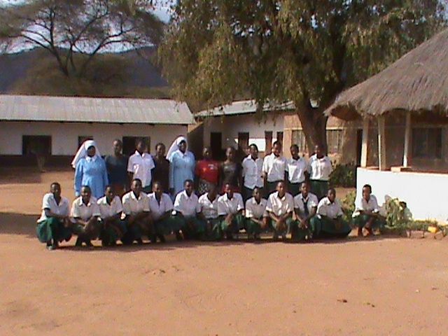 Sister Barberina Helpers with Trade School Girls.