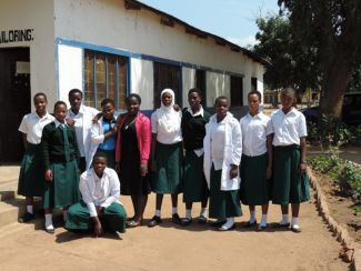 The girls on the Tailoring Course